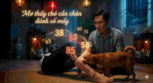 Mơ thấy chó cắn chân đánh số mấy